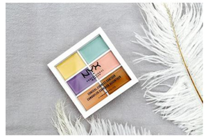 nyx六色遮瑕怎么用，​nyx六色遮瑕盘怎么样