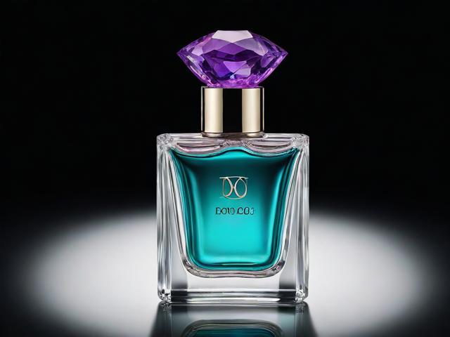 宝格丽香水三色光，茶晶、紫晶与碧蓝