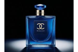 {香奈儿蔚蓝男士香水，深邃蓝盒，尽显现代型格}